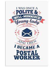 YOUNG LADY POSTAL WORKER 11x17 Poster thumbnail
