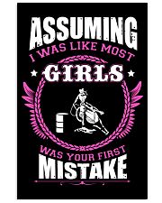 STOP ASSUMING ME LIKE OTHER GIRLS - HORSE RIDER 11x17 Poster thumbnail