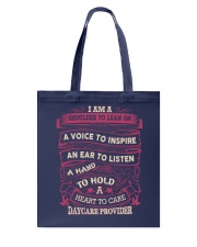 DAYCARE PROVIDER - A HEART TO CARE Tote Bag thumbnail