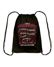DAYCARE PROVIDER - A HEART TO CARE Drawstring Bag thumbnail