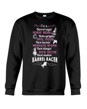 DUST MAKING BARREL RACER Crewneck Sweatshirt thumbnail