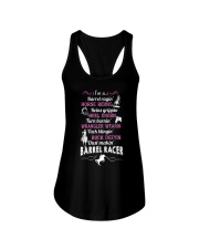 DUST MAKING BARREL RACER Ladies Flowy Tank thumbnail
