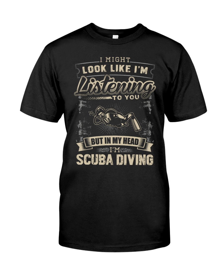 SCUBA DIVING Premium Fit Mens Tee