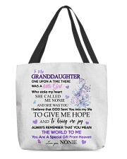 To my Granddaughter from Nonie All-Over Tote tile