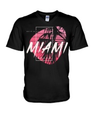 Miami City V-Neck T-Shirt tile
