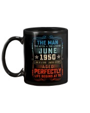 70th Birthday June 1950 Man Myth Legends Mug back