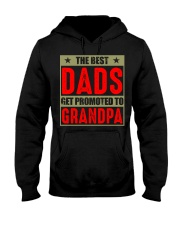 THE BEST DADS GET PROMOTED TO GRANDPA Hooded Sweatshirt tile