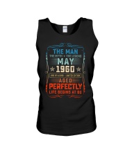 60th Birthday May 1960 Man Myth Legends Unisex Tank tile
