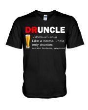 DRUNCLE V-Neck T-Shirt tile