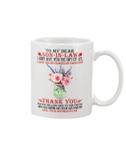 Dear Son-in-law from Mother-in-law Mug front