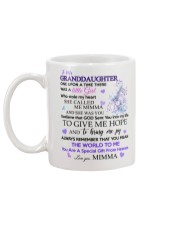 To my Granddaughter from Mimma Mug back