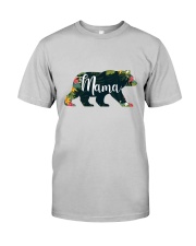 Women's Mama Bear Floral Classic T-Shirt front