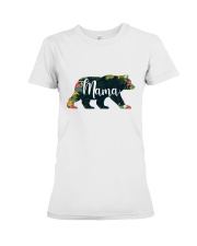 Women's Mama Bear Floral Premium Fit Ladies Tee tile