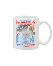To my dear Daughter-in-law Mug front