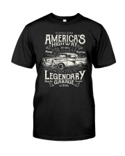 VINTAGE CLASSIC CAR Retro Premium Fit Mens Tee thumbnail