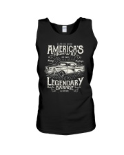 VINTAGE CLASSIC CAR Retro Unisex Tank thumbnail