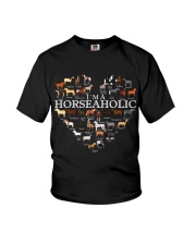 I'm A Horseaholic Youth T-Shirt tile