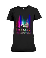 Horse Into The Forest Premium Fit Ladies Tee tile