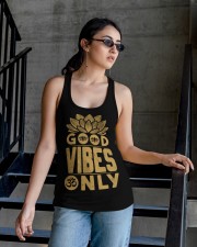 Good Vibes Only Ladies Flowy Tank apparel-ladies-flowy-tank-lifestyle-03
