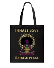 Inhale Love Exhale Peace Tote Bag tile