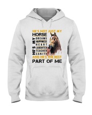 Horse Best Part Of Me Hooded Sweatshirt tile