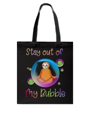 Sloth Stay Out Of Tote Bag tile