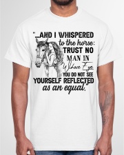 Trust the Horse Classic T-Shirt garment-tshirt-unisex-front-03
