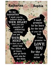 To My Daughter 11x17 Poster front
