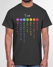 I Am Divine Connected Expressive Loved Classic T-Shirt garment-tshirt-unisex-front-03
