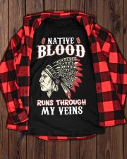 Native Blood Runs Through My Veins Classic T-Shirt apparel-classic-tshirt-lifestyle-front-162