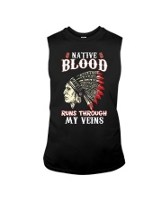 Native Blood Runs Through My Veins Sleeveless Tee tile