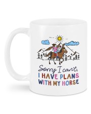 Sorry I Cant I Have Plans With My Horse Mug back