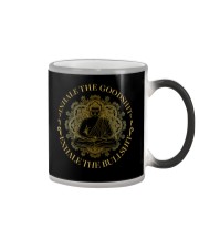 Inhale Exhale Yoga Color Changing Mug tile