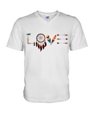 Native Love V-Neck T-Shirt tile