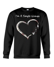 Simple Yoga Woman Crewneck Sweatshirt tile