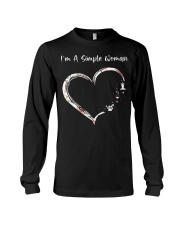 Simple Yoga Woman Long Sleeve Tee tile