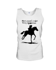 988-hor-danger-tb Unisex Tank tile