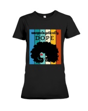 Unapologetically Dope Premium Fit Ladies Tee tile