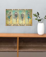 BE STRONG YOGA 17x11 Poster poster-landscape-17x11-lifestyle-24