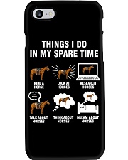 Horse Things I Do Phone Case tile