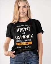 I have two tittles MOM and GRANDMA Classic T-Shirt apparel-classic-tshirt-lifestyle-front-100