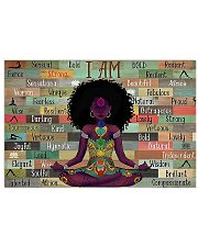 I am strong divine connected expressive loved 17x11 Poster front