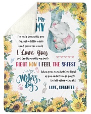 To My Mommy Sherpa Fleece Blanket tile