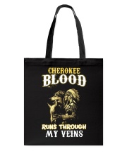 Cherokee Blood Runs Through My Veins Tote Bag tile