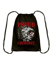Proud To Be Cherokee Drawstring Bag tile
