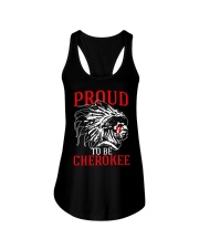 Proud To Be Cherokee Ladies Flowy Tank tile