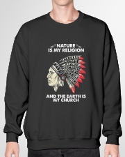 Native Is My Religion Crewneck Sweatshirt garment-crewneck-sweatshirt-front-01