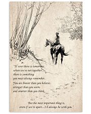 Horse to together 11x17 Poster front
