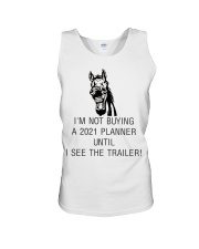 Horse 2021 Trailer Unisex Tank tile