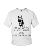 Horse 2021 Trailer Youth T-Shirt tile